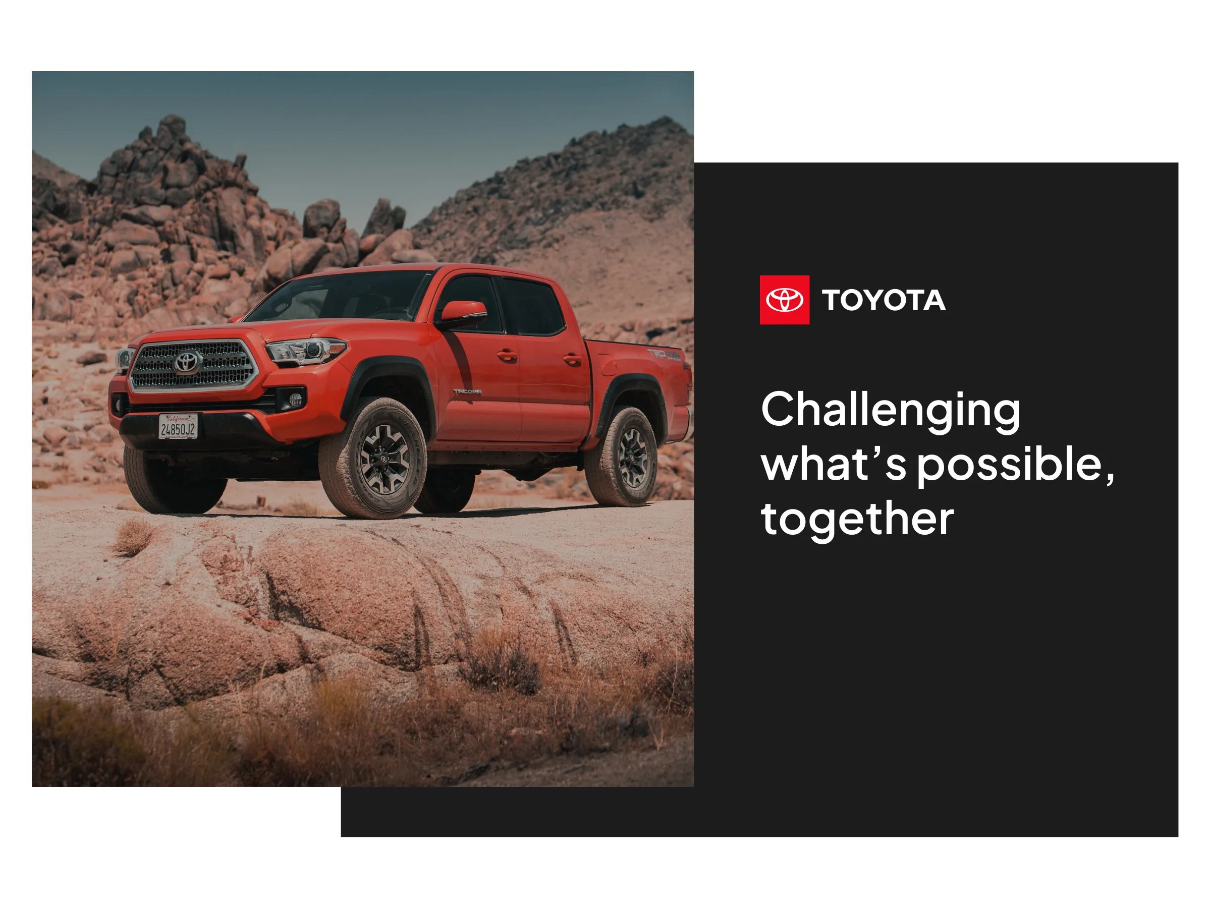 Toyota website conversion journey